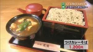 つけカレーそば