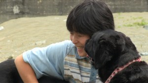 犬の訓練士している梶山永江さん