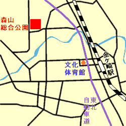 森山球場付近図