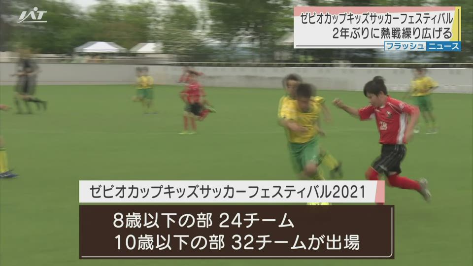 ゼビオカップキッズサッカーフェスティバル２０２１ Iat岩手朝日テレビ