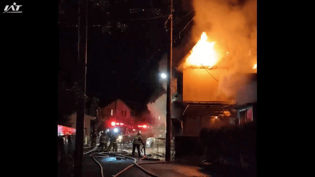 盛岡市で住宅火災　１人の遺体見つかる【岩手】