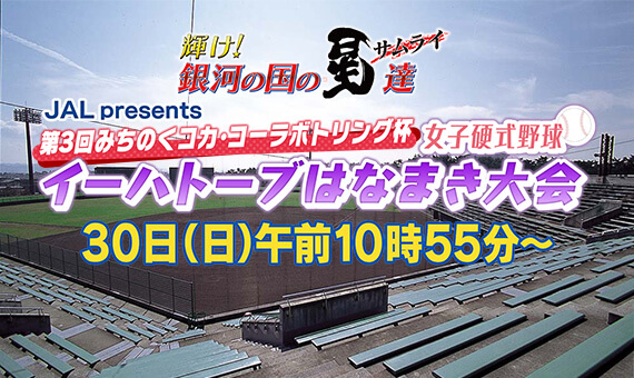 第３回女子硬式野球イーハトーブはなまき大会