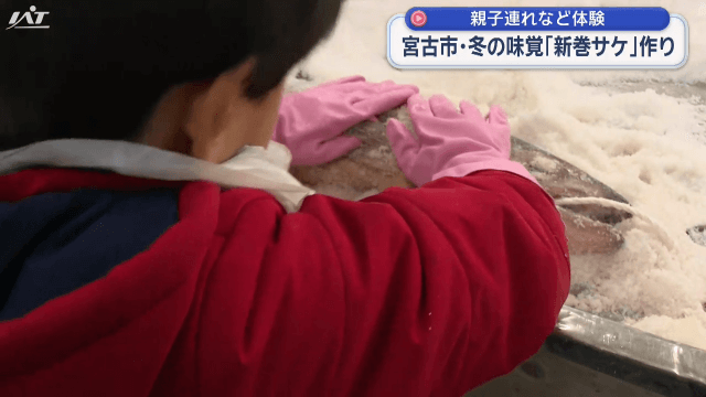 冬の味覚　新巻きザケ作り体験【岩手・宮古市】