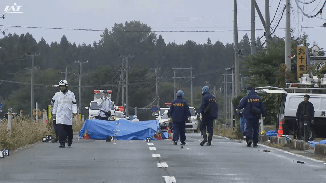 国道４号死亡ひき逃げ事件　金ケ崎町５６歳の男逮捕【岩手・紫波町】