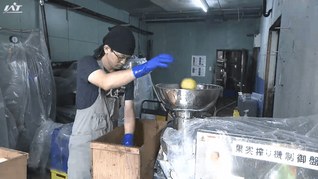 「盛岡りんご」シードル　仕込み作業【岩手・盛岡市】