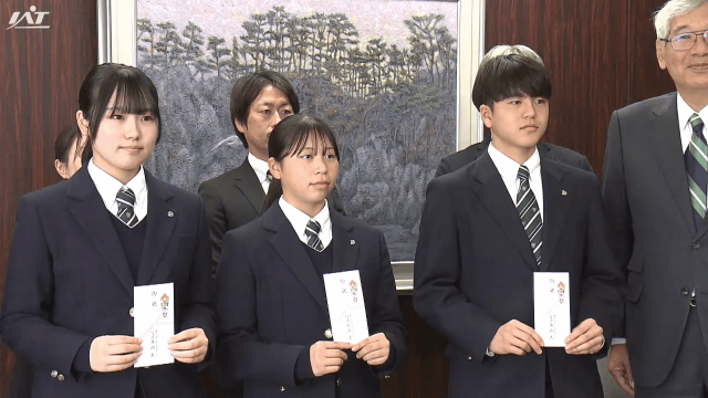 専大北上　男女サッカー・吹奏楽　全国大会での飛躍誓う【岩手・盛岡市】