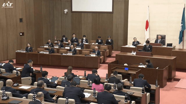 県議会２月定例会招集　本会議【岩手】