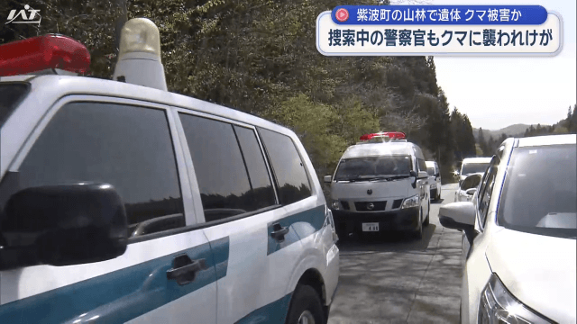 山林に遺体　クマに襲われたか【岩手・紫波町】