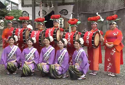 盛岡さんさ踊り安全祈願・奉納演舞【岩手・盛岡市】