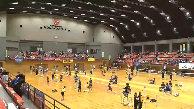東北大会をかけ小学生のバドミントン県大会【岩手・北上市】