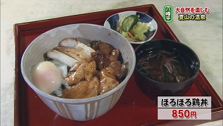 ほろほろ鶏丼