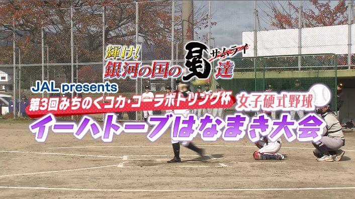 女子硬式野球イーハトーブはなまき大会