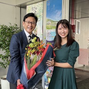 栗山英樹さんが盛岡へ