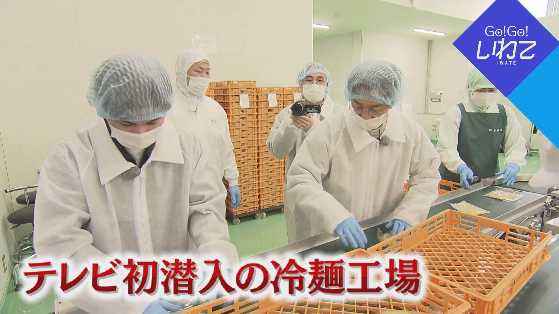 テレビ初潜入の冷麺工場